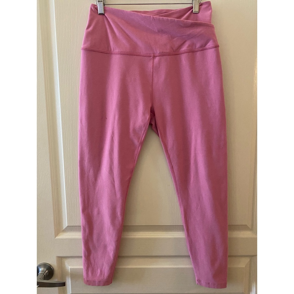BEYOND YOGA Spacedye at Your Leisure High Waisted Leggings in Pink - XL